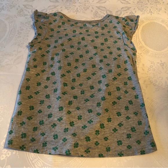 Disney Minnie Mouse Girls Size L T-Shirt Leprechaun Short Sleeves Front Tie-Up - Picture 2 of 14